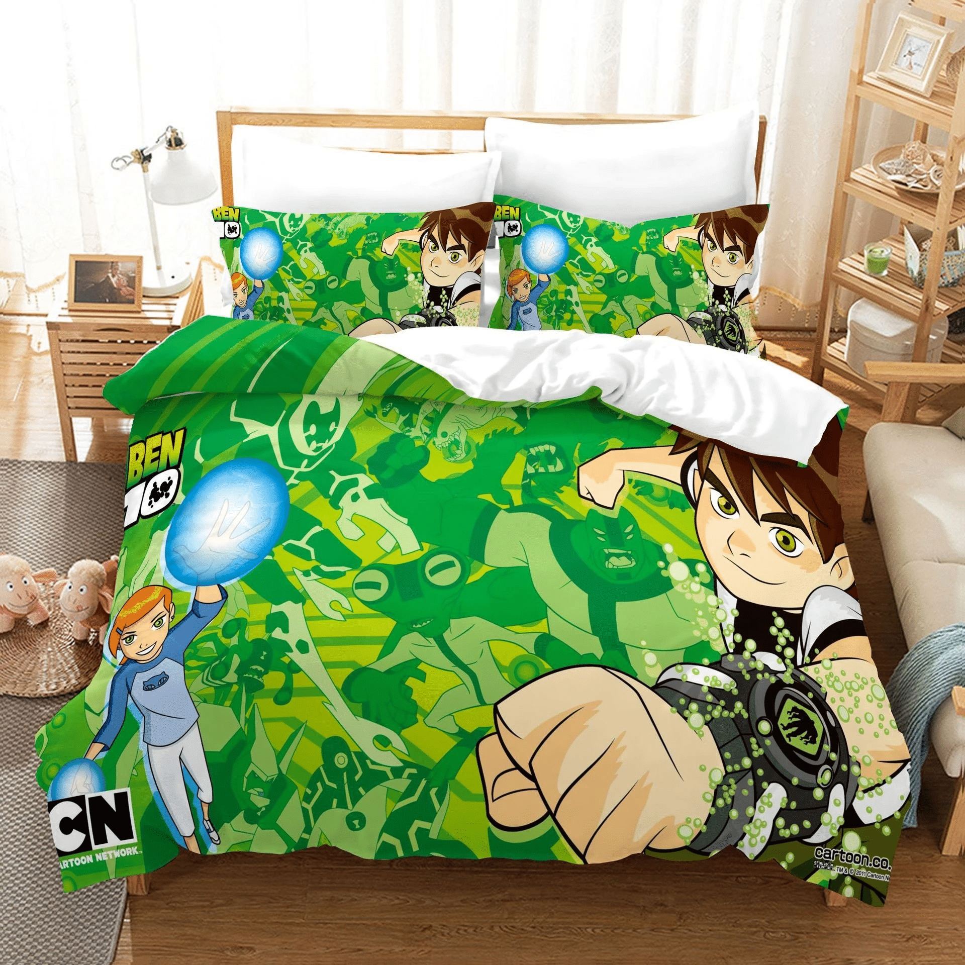 Ben 10 Ben Tennyson 8 Duvet Cover Quilt Cover Pillowcase