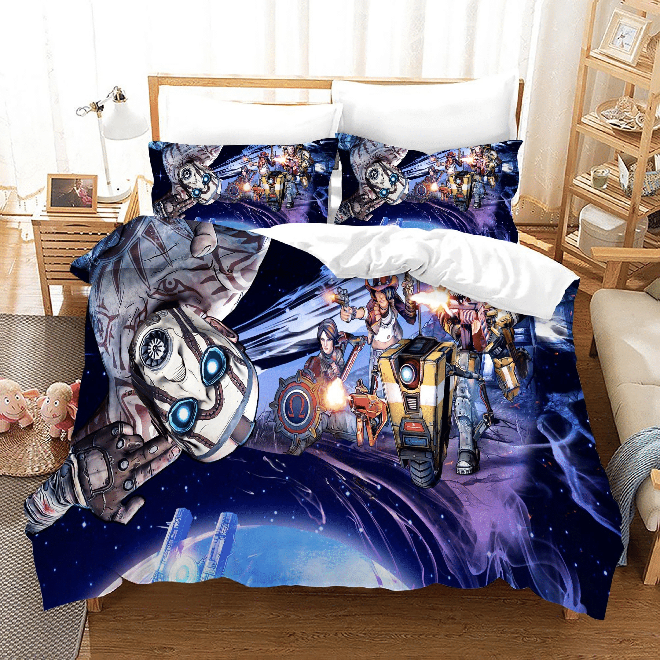 Borderlands 11 Duvet Cover Quilt Cover Pillowcase Bedding Sets Home