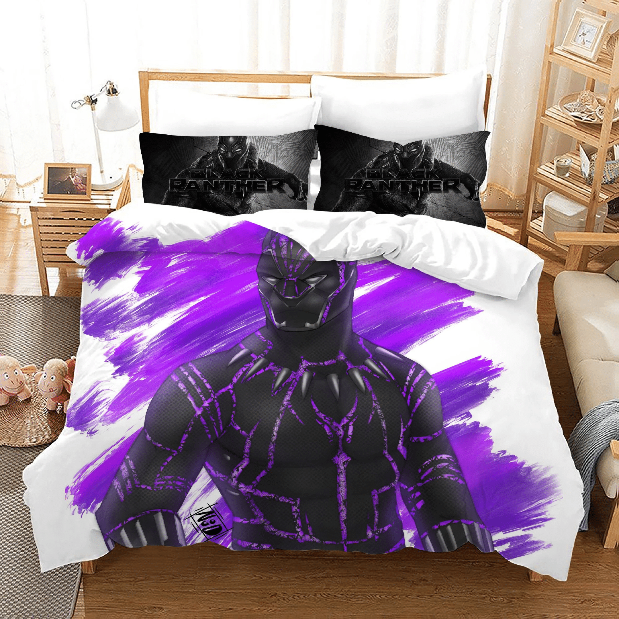 Black Panther T 8217 Challa Chadwick Boseman 21 Duvet Cover Quilt Cover