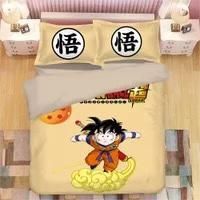 Dragon Ball Z Son Goku 19 Duvet Cover Pillowcase Bedding