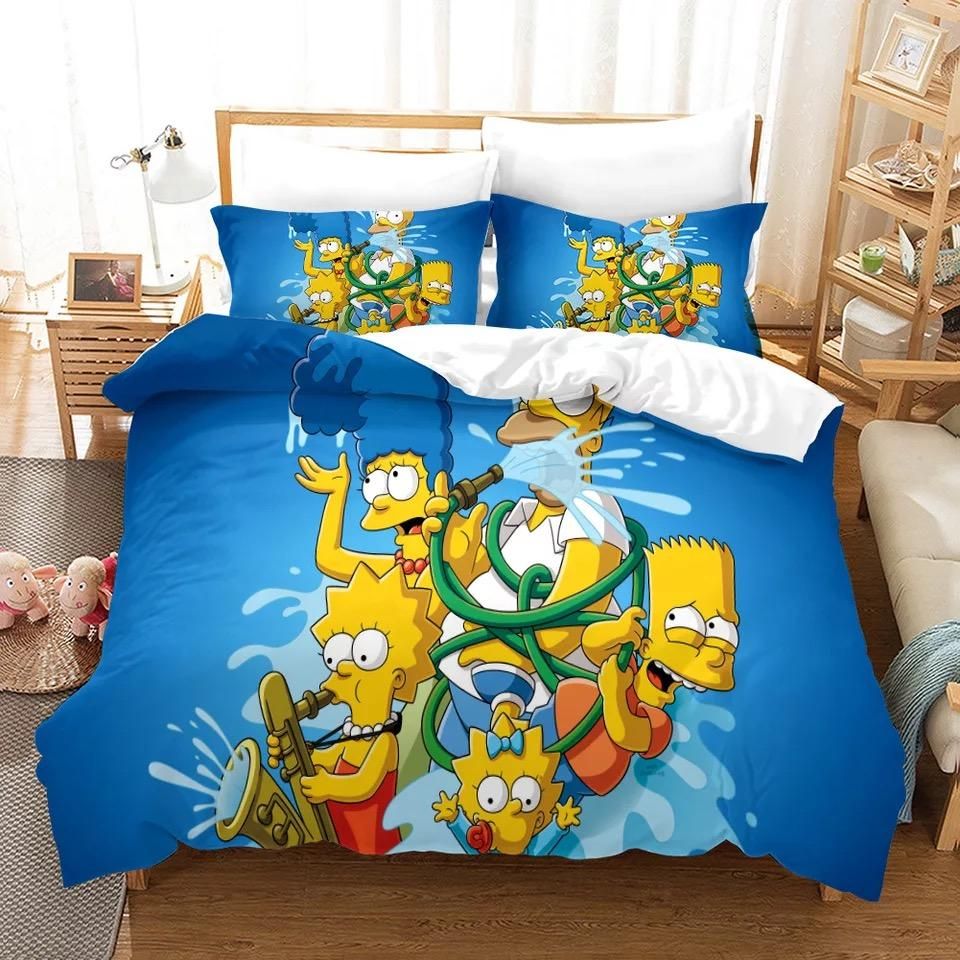 Anime The Simpsons Homer J Simpson 13 Duvet Cover Quilt