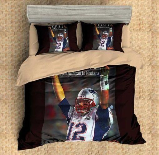 3d Customize Tom Brady Bedding Sets 8211 1 Duvet Cover