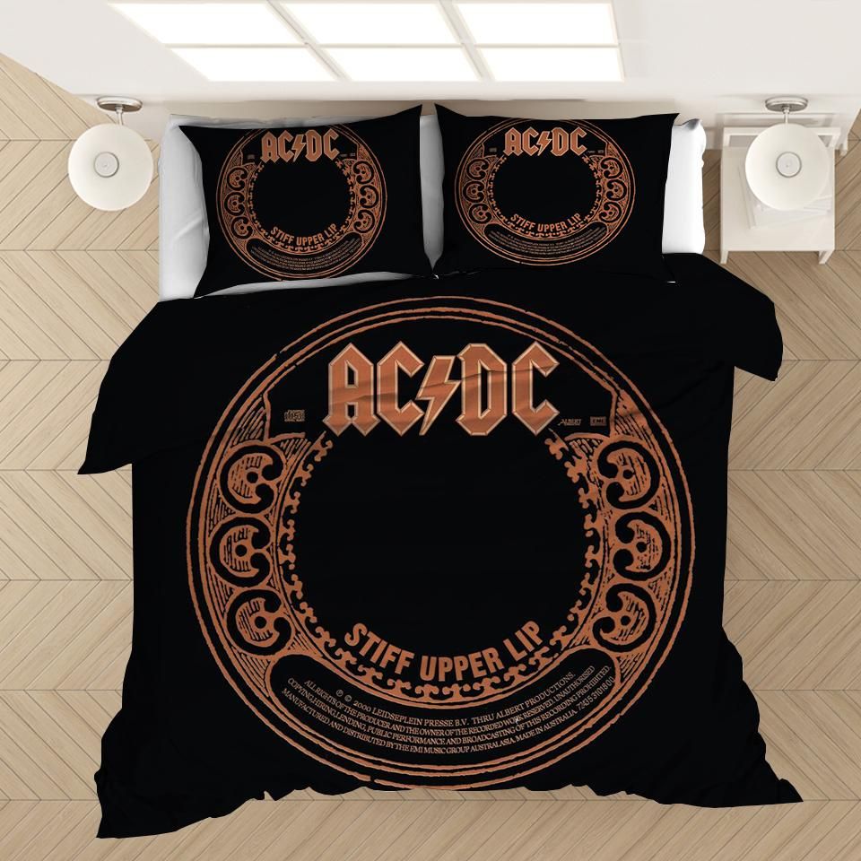 Ac Dc Music Band 7 Duvet Cover Quilt Cover Pillowcase Bedding