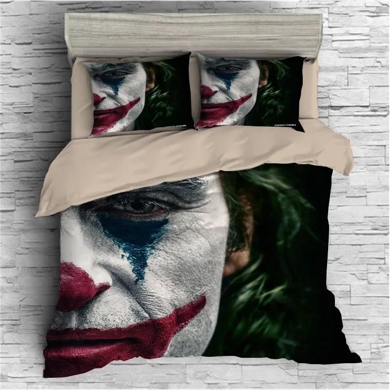 2019 Joker Arthur Fleck Clown 15 Duvet Cover Pillowcase Bedding