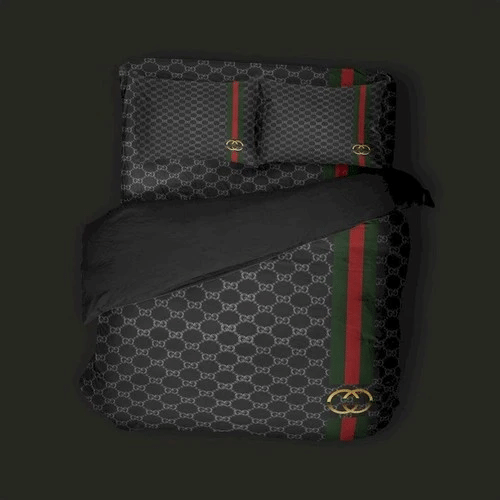 Black Classic The Gc Bedding Sets Duvet Cover 4pcs Quilt