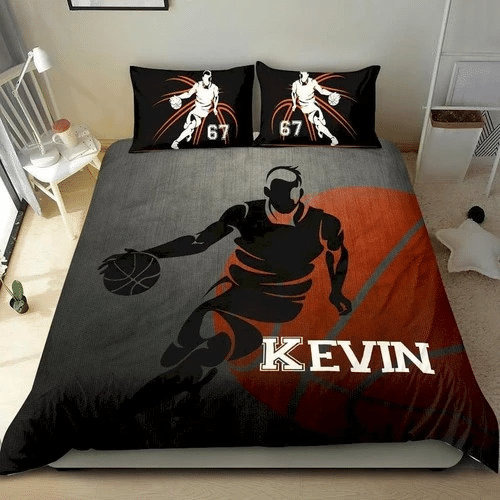 Basketball Sport Inspired Customize Bedding Sets Duvet Cover Bedroom Quilt