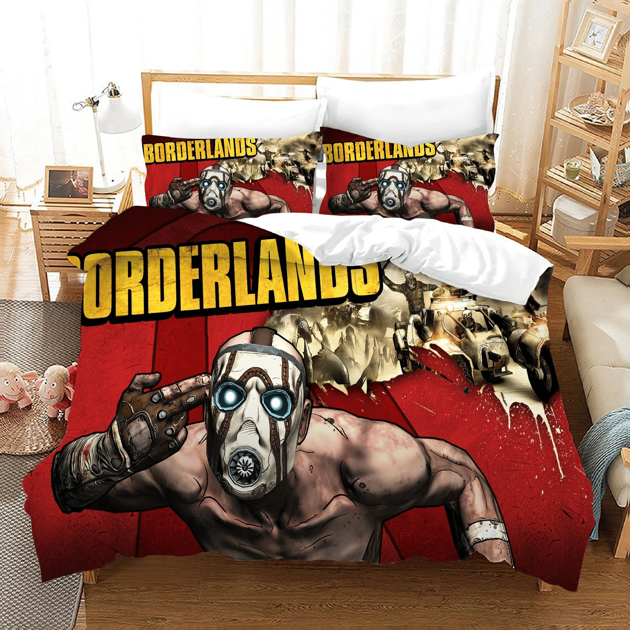 Borderlands 14 Duvet Cover Quilt Cover Pillowcase Bedding Sets Home