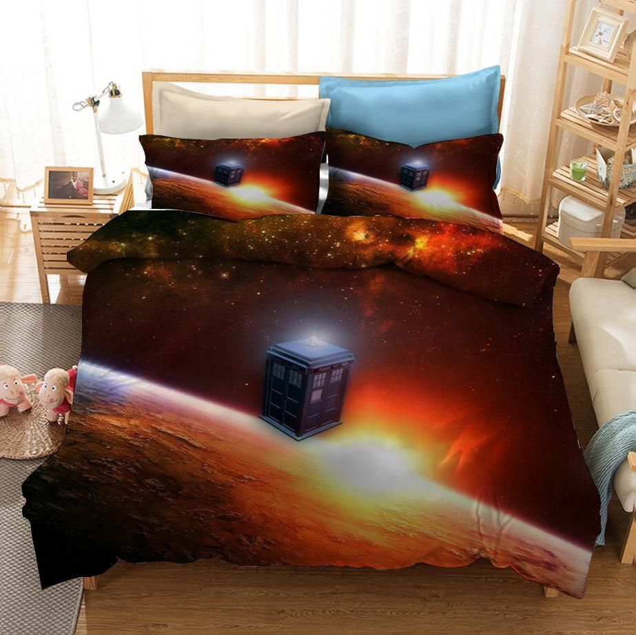 Doctor Who 4 Duvet Cover Pillowcase Bedding Sets Home Bedroom