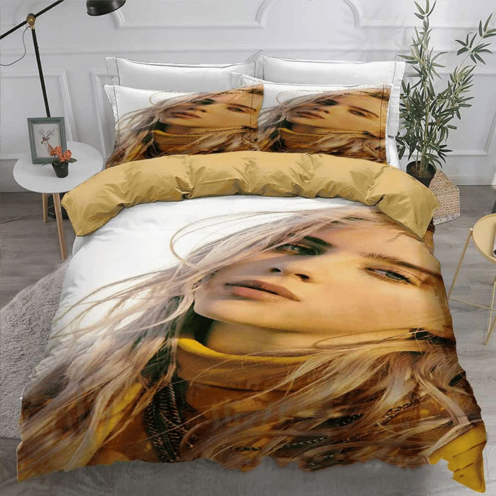 Billie Eilish Bellyache 48 Duvet Cover Pillowcase Bedding Sets Home