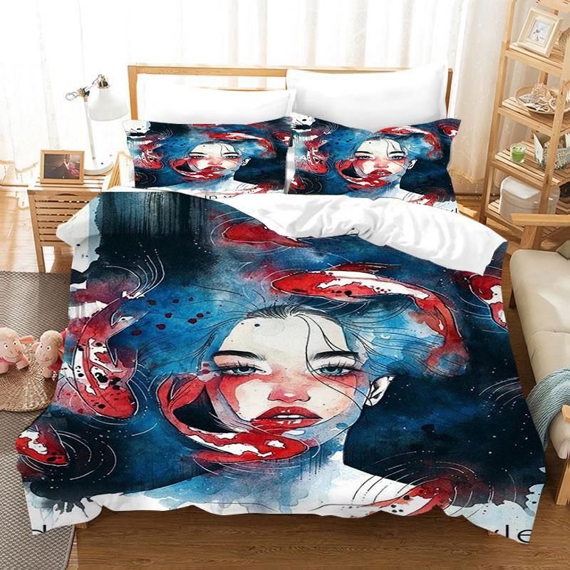 Billie Eilish Bellyache 32 Duvet Cover Quilt Cover Pillowcase Bedding