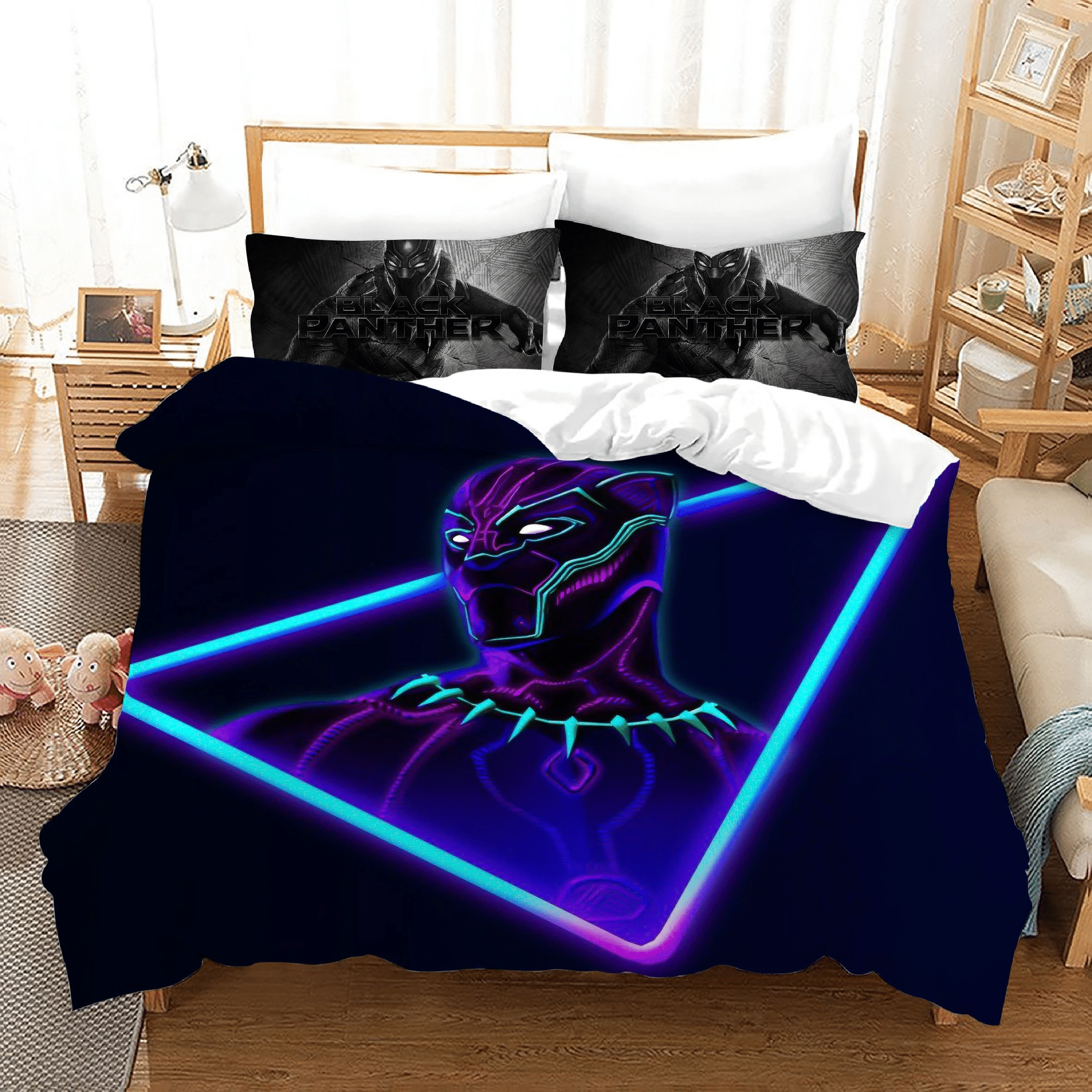 Black Panther T 8217 Challa Chadwick Boseman 10 Duvet Cover Quilt Cover