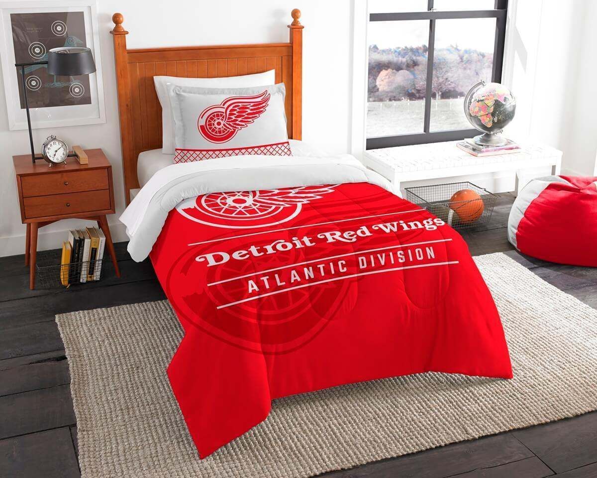 Detroit Red Wings Bedding Sets 8211 1 Duvet Cover 038