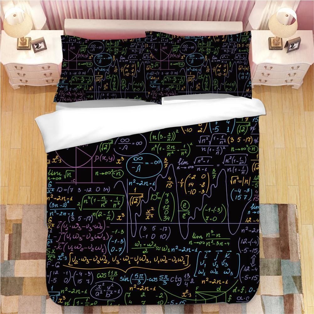 Equation 6 Duvet Cover Pillowcase Bedding Sets Home Decor Quilt