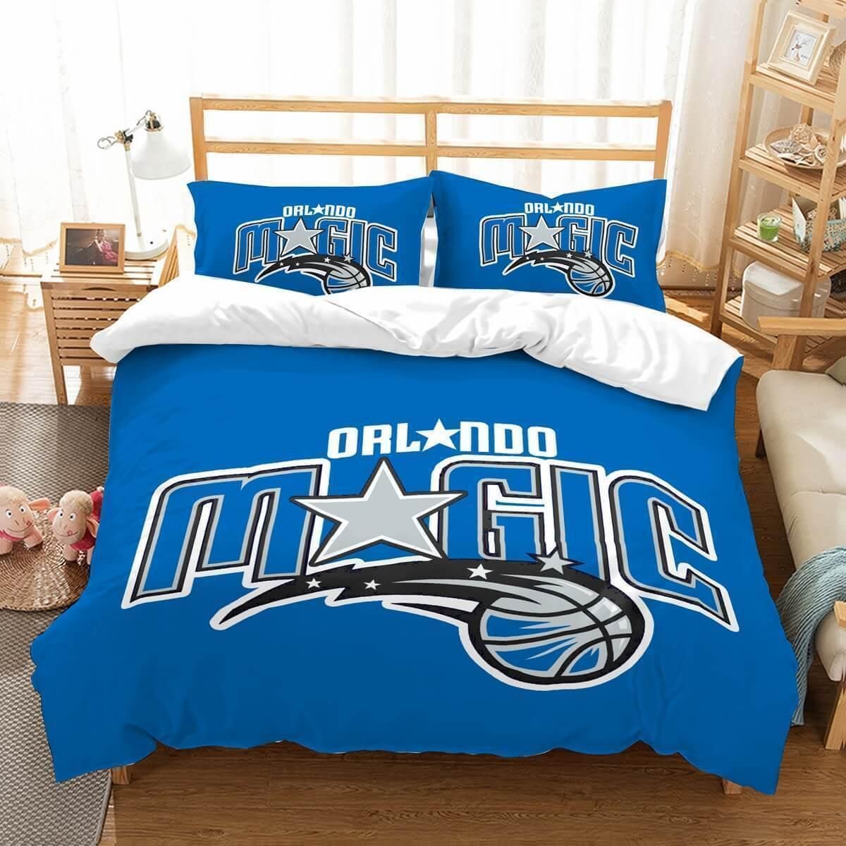 3d Orlando Magic Et Duvet Cover Bedding Set Quilt Bed