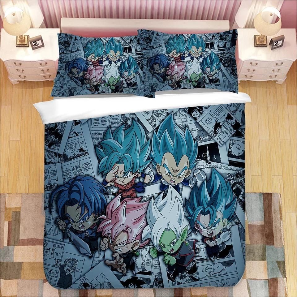 Dragon Ball Z Son Goku 17 Duvet Cover Pillowcase Bedding