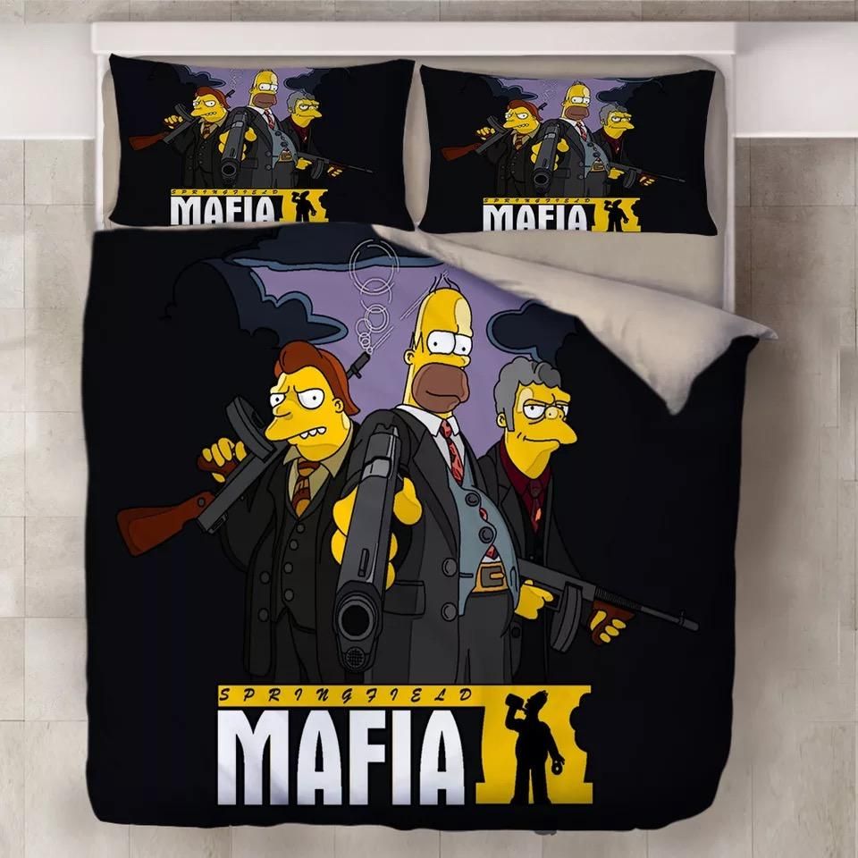 Anime The Simpsons Homer J Simpson 4 Duvet Cover Quilt