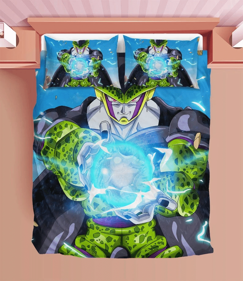 Cell Duvet Anime Bedding Sets Comfortable Gift Quilt Bed Sets