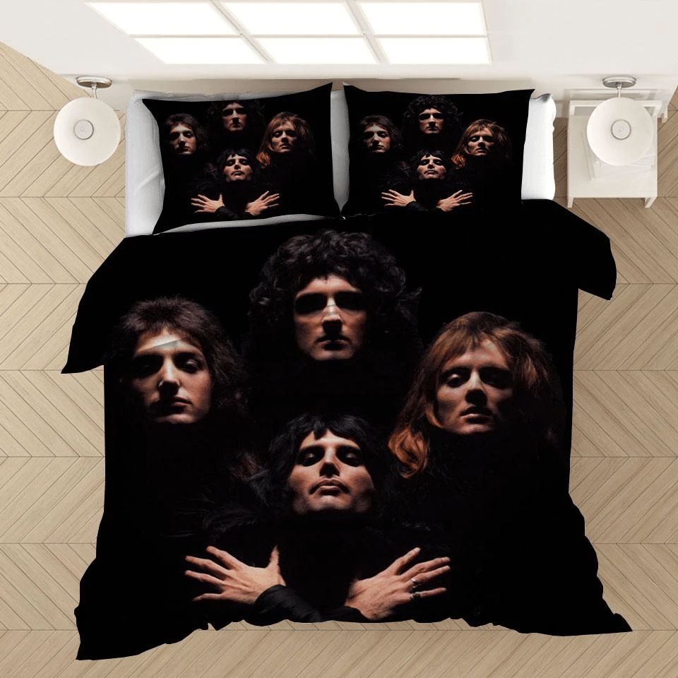 Freddie Mercury The Queen Band 3 Duvet Cover Quilt Cover
