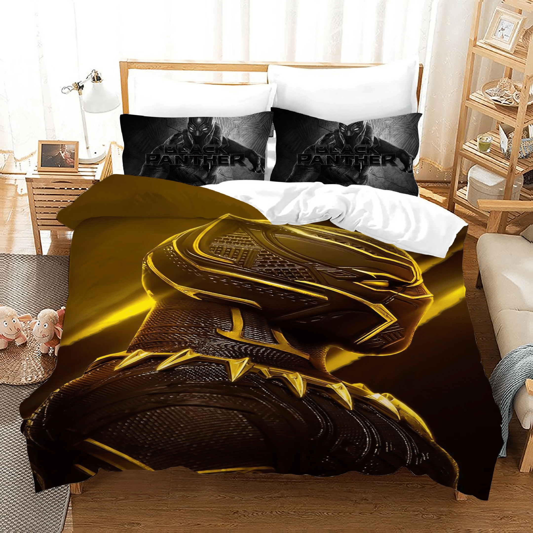 Black Panther T 8217 Challa Chadwick Boseman 7 Duvet Cover Quilt Cover