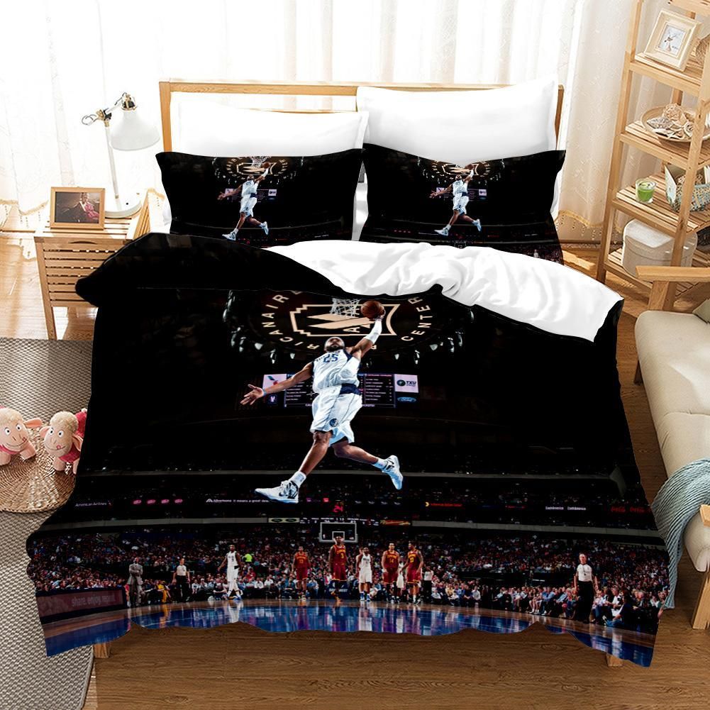 Basketball 13 Duvet Cover Pillowcase Bedding Sets Home Bedroom Decor