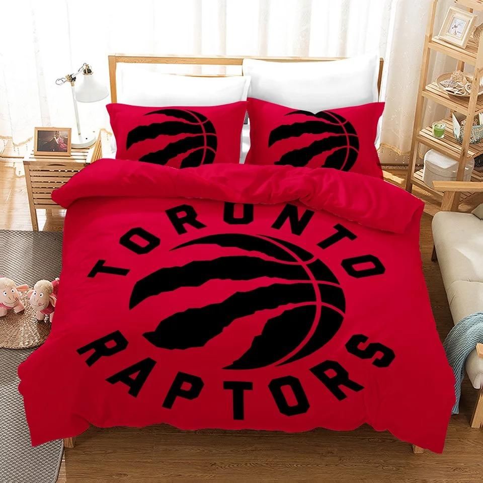 Basketball Toronto Raptors Basketball 21 Duvet Cover Quilt Cover Pillowcase