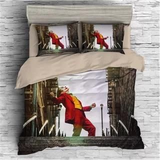 2019 Joker Arthur Fleck Clown 14 Duvet Cover Pillowcase Bedding