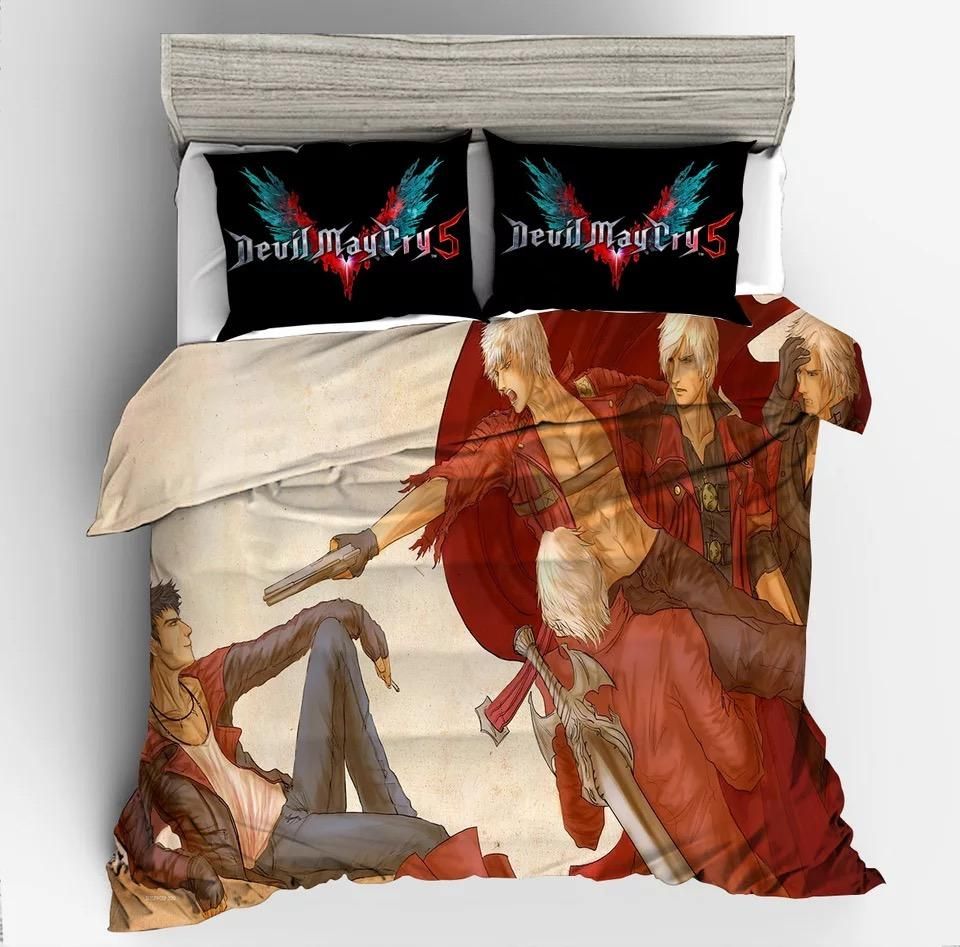 Devil May Cry 5 4 Duvet Cover Quilt Cover Pillowcase
