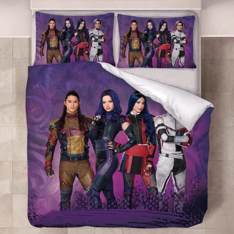 Descendants Mal Carlos Evie Jay 6 Duvet Cover Quilt Cover