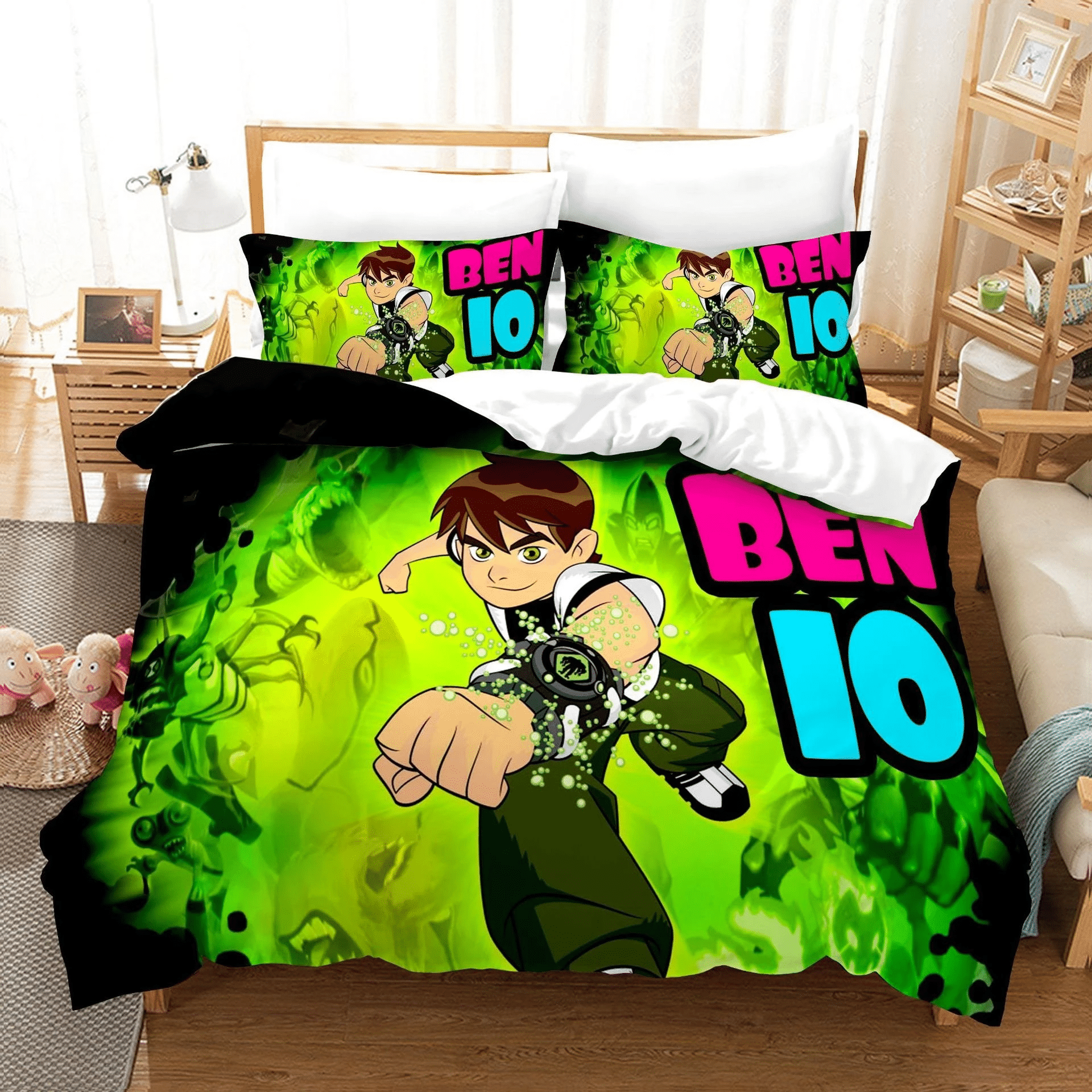 Ben 10 Ben Tennyson 6 Duvet Cover Quilt Cover Pillowcase