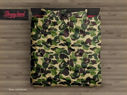 Camouflage Bedding Sets Duvet Cover Bedroom Quilt Bed Sets Blanket