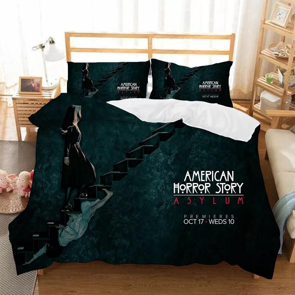 American Horror Story 2 Duvet Cover Quilt Cover Pillowcase Bedding