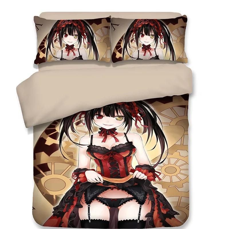 Date A Live Tokisaki Kurumi Nightmare 11 Duvet Cover Pillowcase