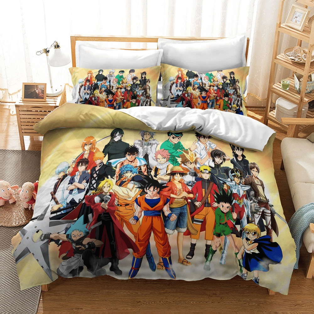 Dragonball Bedding Anime Bedding Sets 411 Luxury Bedding Sets Quilt