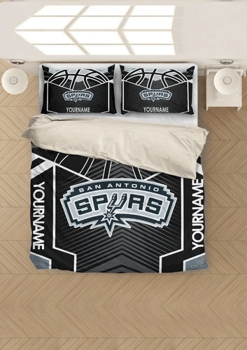 Customize San Antonio Spurs Bedding Sets Duvet Cover Bedroom Quilt