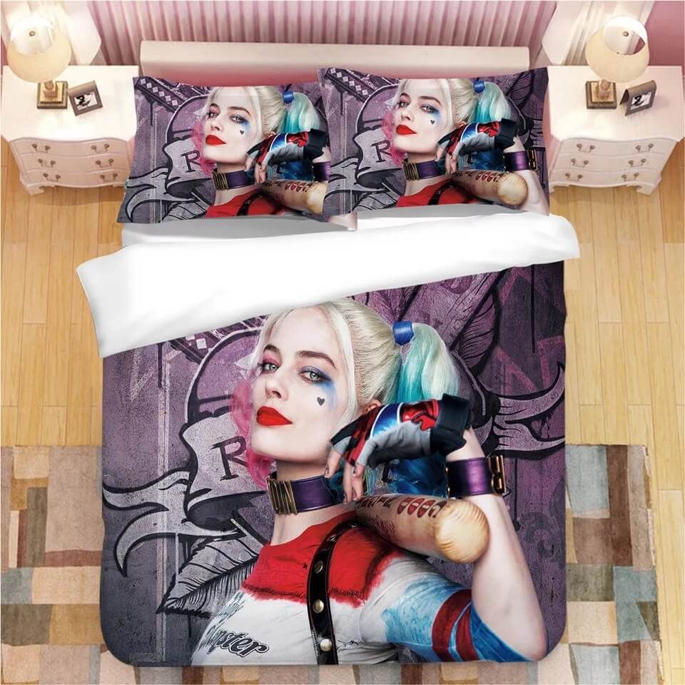 Dc Harley Quinn 7 Duvet Cover Quilt Cover Pillowcase Bedding Sets