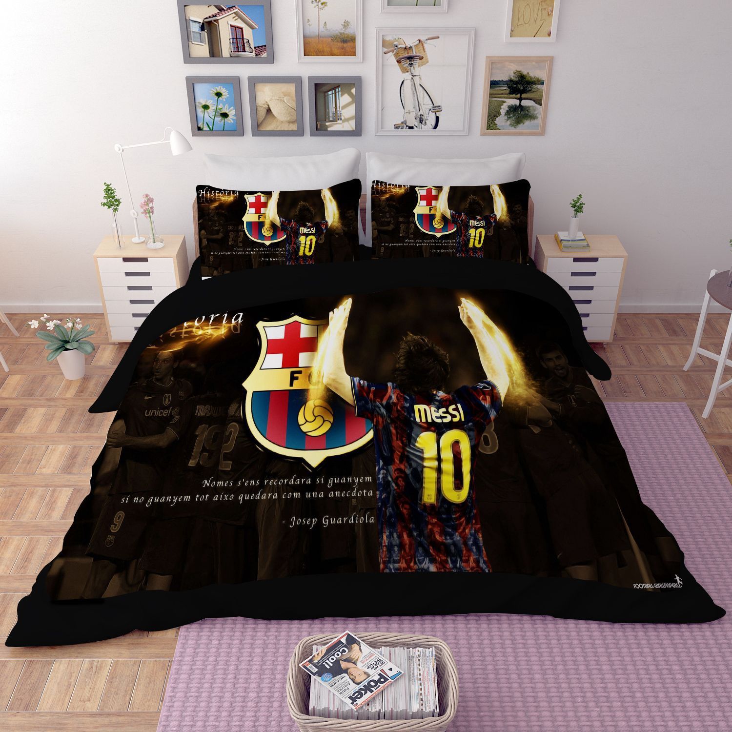 Fc Barcelona Bedding 5 Luxury Bedding Sets Quilt Sets Duvet