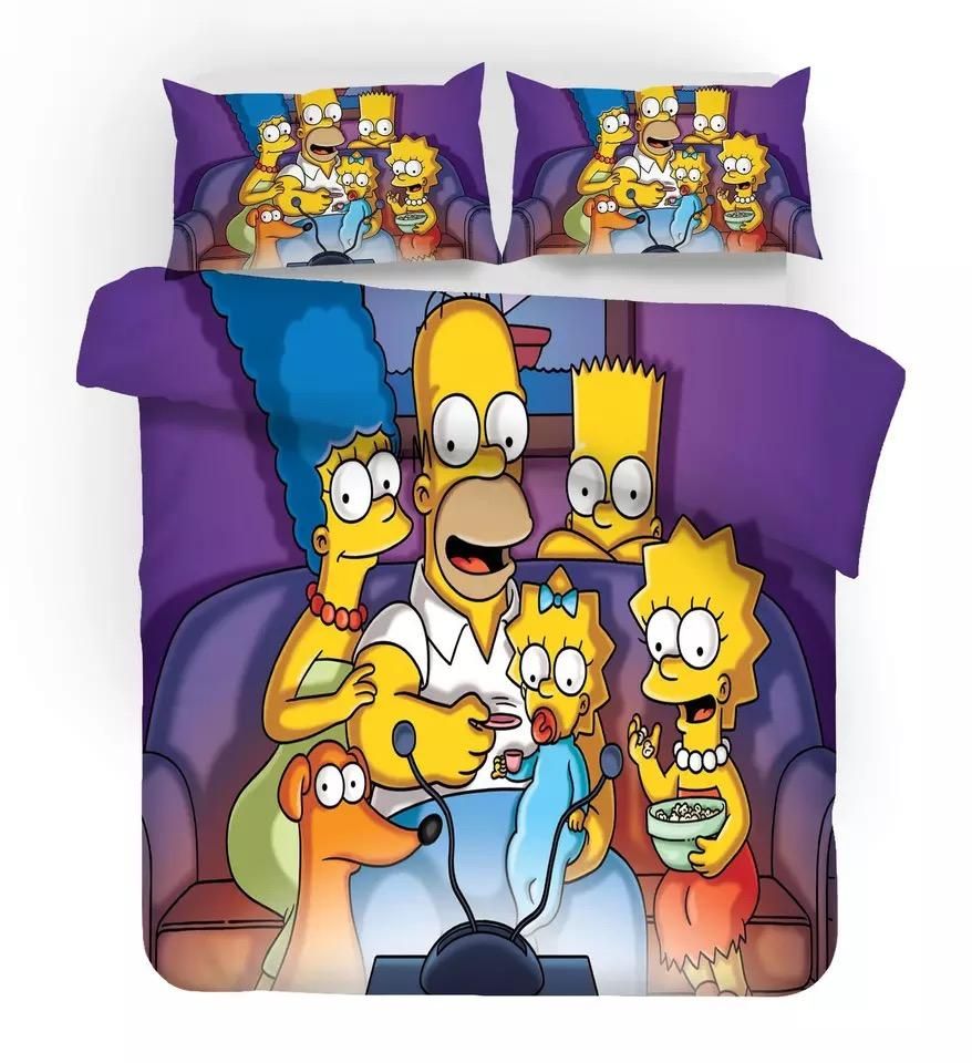 Anime The Simpsons Homer J Simpson 14 Duvet Cover Quilt