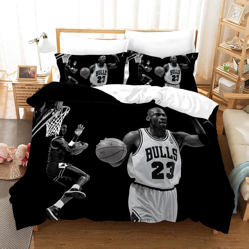 Basketball 24 Duvet Cover Pillowcase Bedding Sets Home Bedroom Decor