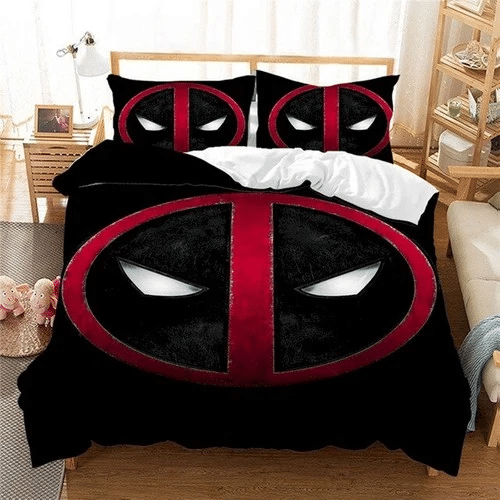 Deadpool 01 Bedding Sets Duvet Cover Bedroom Quilt Bed Sets