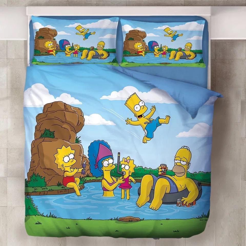 Anime The Simpsons Homer J Simpson 1 Duvet Cover Quilt