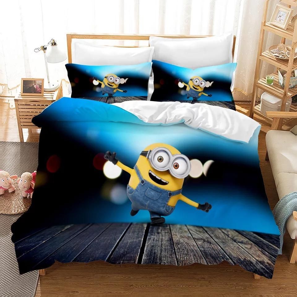 Despicable Me Minions 11 Duvet Cover Pillowcase Bedding Sets Home