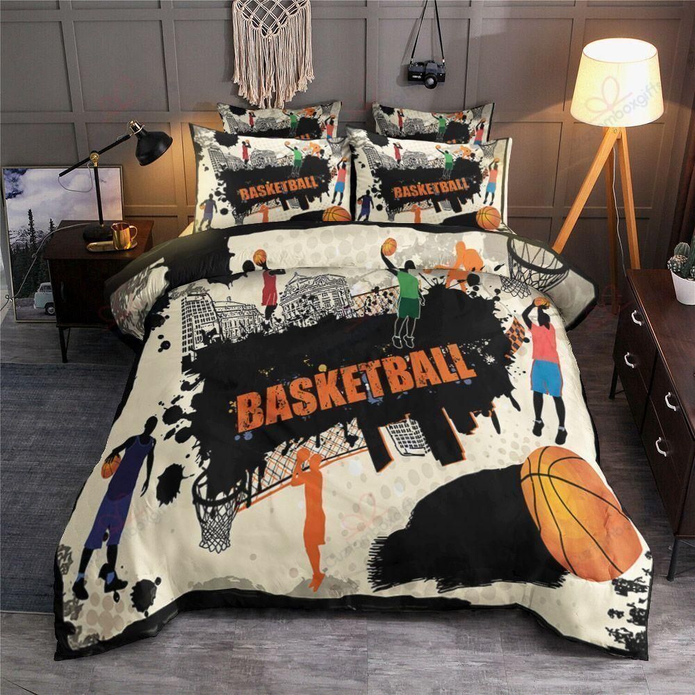 Basketball Picture Printed Bedding Set Bedding Sets Duvet Cover Bedroom