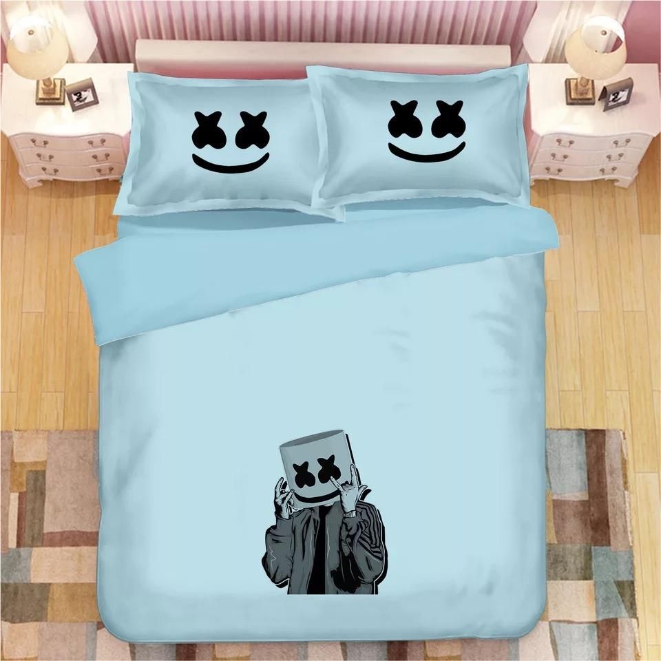 Fortnite Marshmello Dj 9 Duvet Cover Quilt Cover Pillowcase Bedding