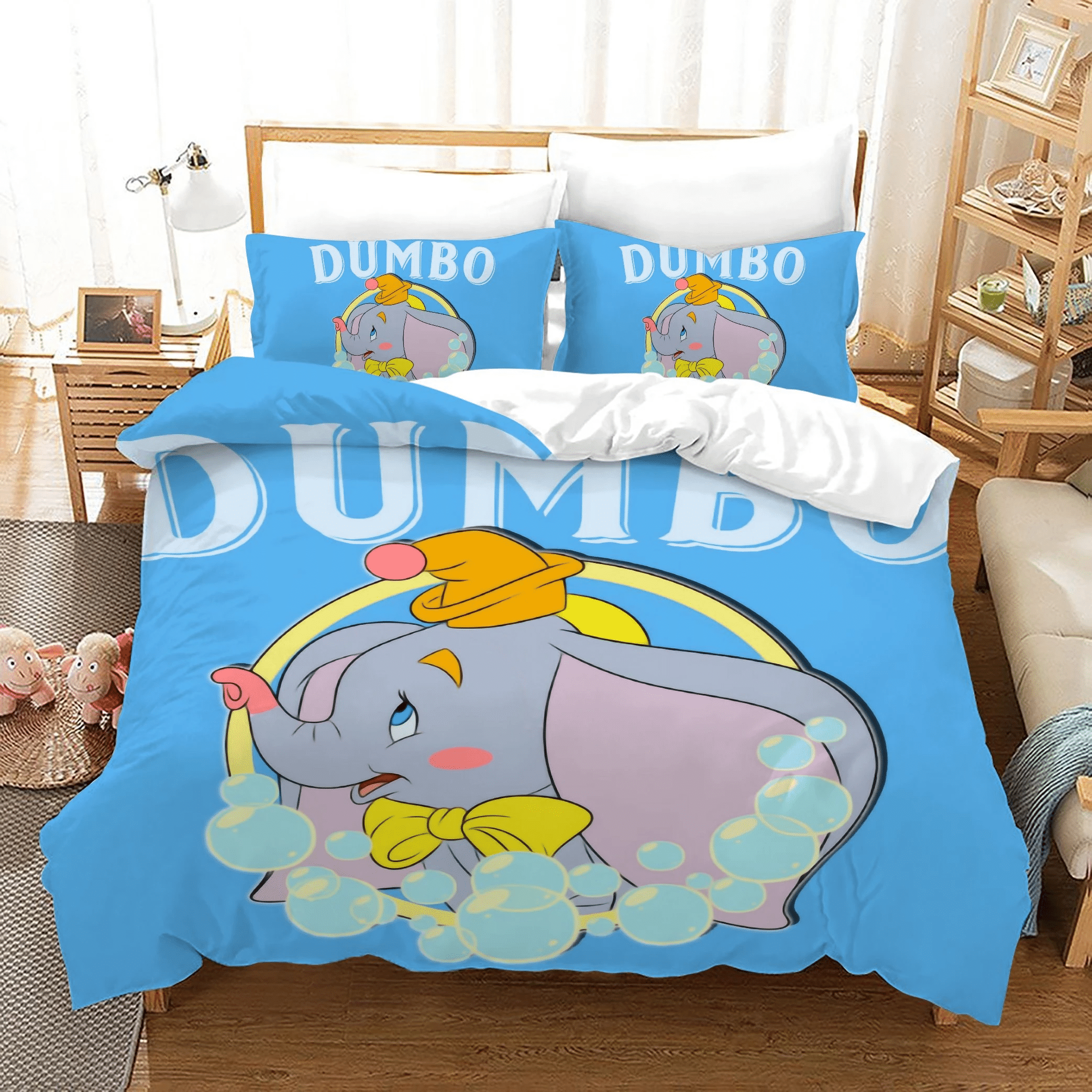 Dumbo 7 Duvet Cover Quilt Cover Pillowcase Bedding Sets Bed