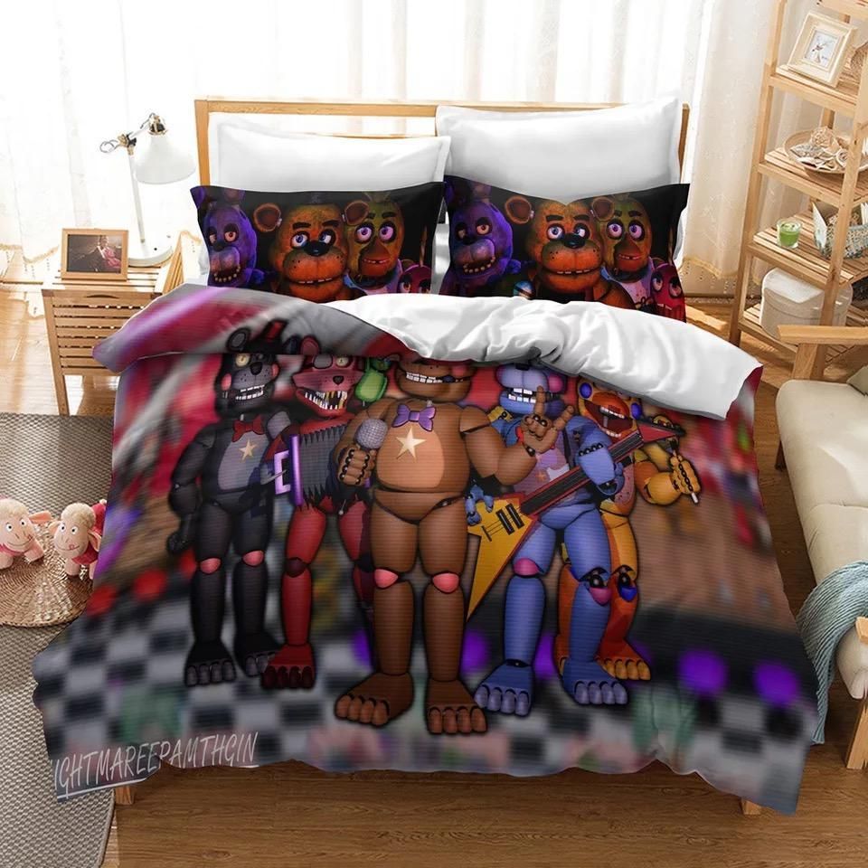 Five Nights At Freddy 8217 S 13 Duvet Cover Pillowcase Bedding Sets
