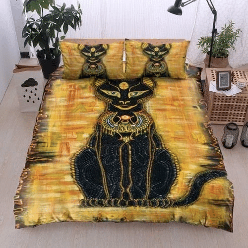 Egyptian Cat 01 Bedding Sets Duvet Cover Bedroom Quilt Bed