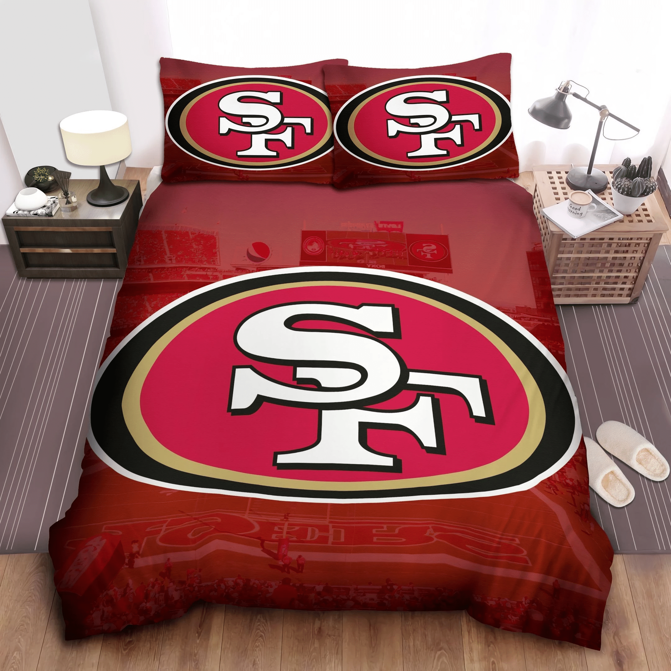 3d Customize San Francisco 49ers Bedding Sets Duvet Cover Quilt