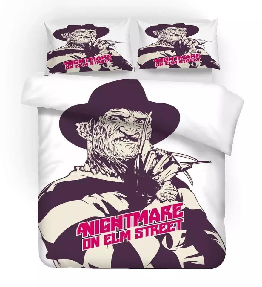 A Nightmare On Elm Street Horror Movie 4 Duvet Cover