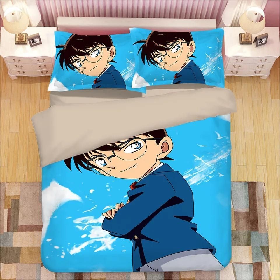 Detective Conan Case Closed Edogawa Kona 6 Duvet Cover Pillowcase