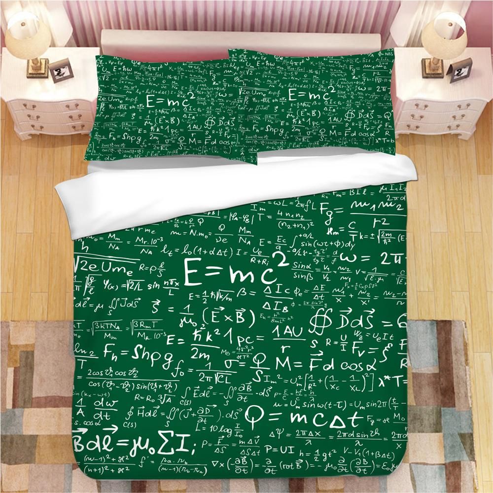 Equation 8 Duvet Cover Quilt Cover Pillowcase Bedding Sets Bed